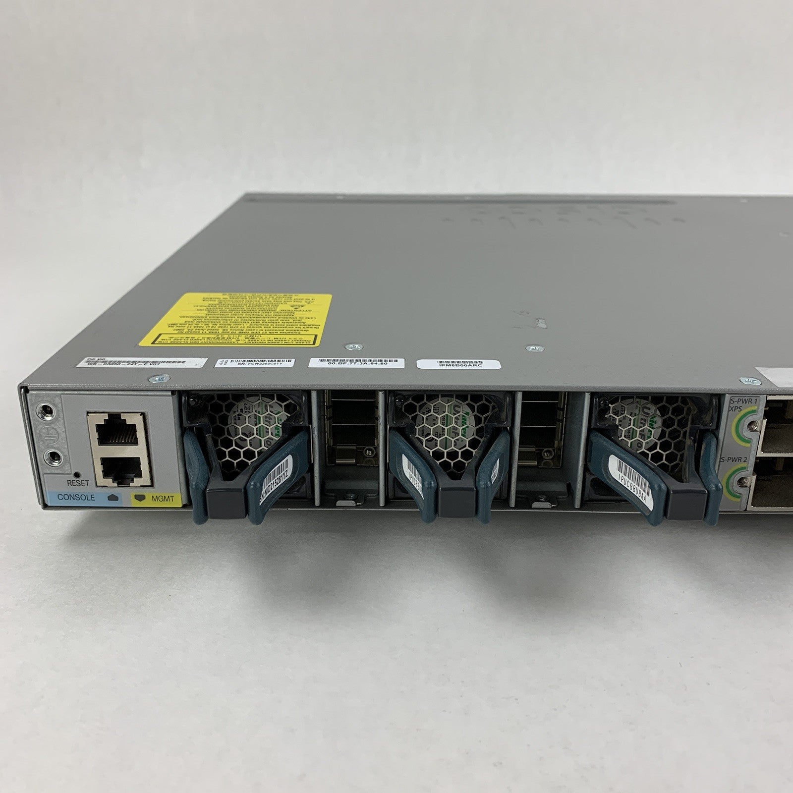 Cisco Catalyst 3850 WS-C3850-24T-E V07 24 Port Gigabit Switch Tested  1G Module