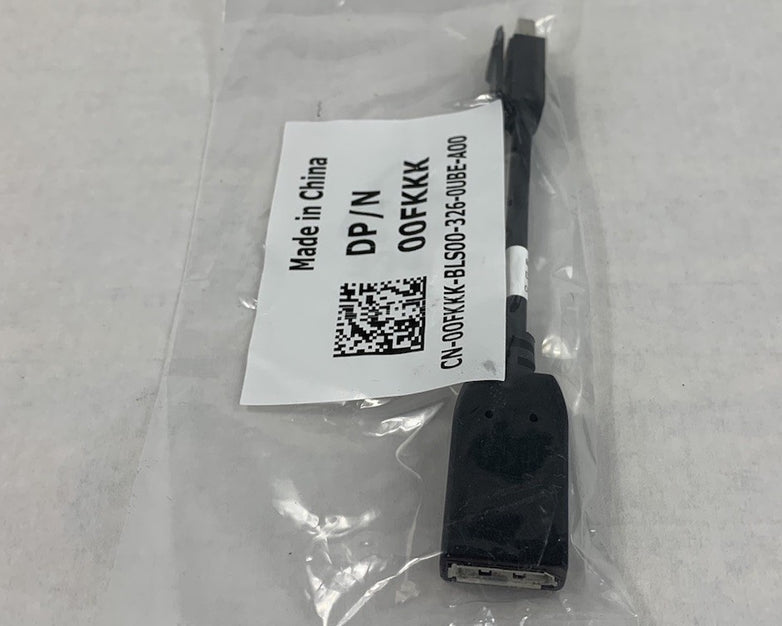 Dell 00FKKK Mini Displayport Male to Displayport Female Adapter Cable Lot of 5