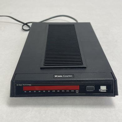 3Com Courier 56K 3453C V.92 Fax Modem w/ AC Adapter