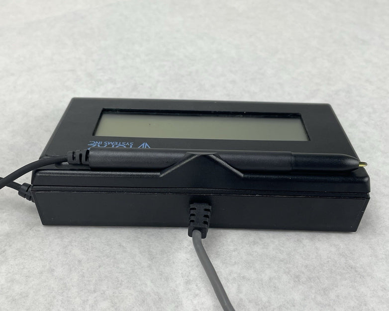 Topaz SignatureGem T-L462-HSB-R USB Signature Pad 1x5" Used Gray Cable