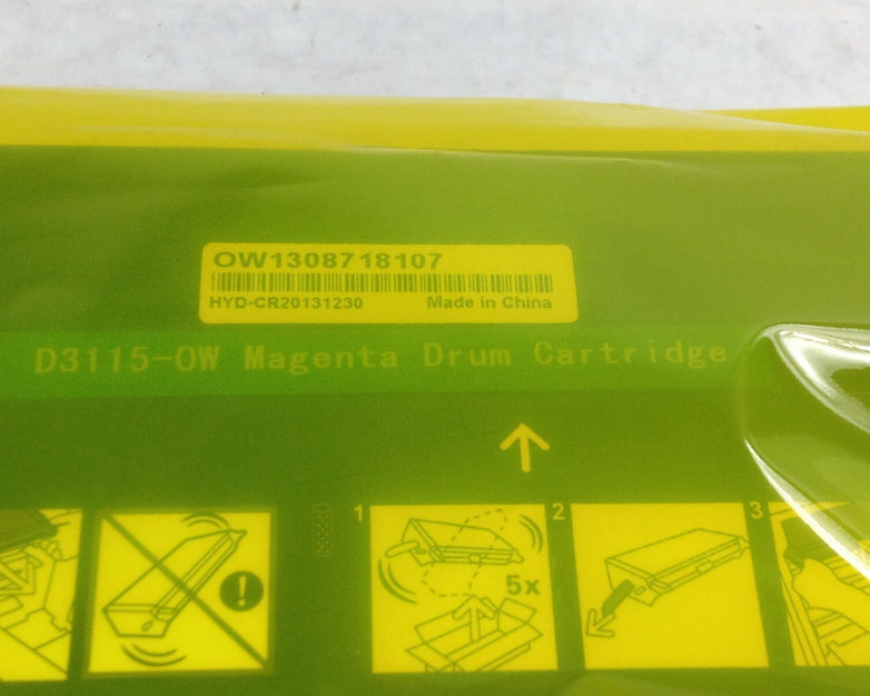 D3115 - OW Magenta Drum Cartridge  OW1308718107  CR-M 20140108012 Factory Sealed