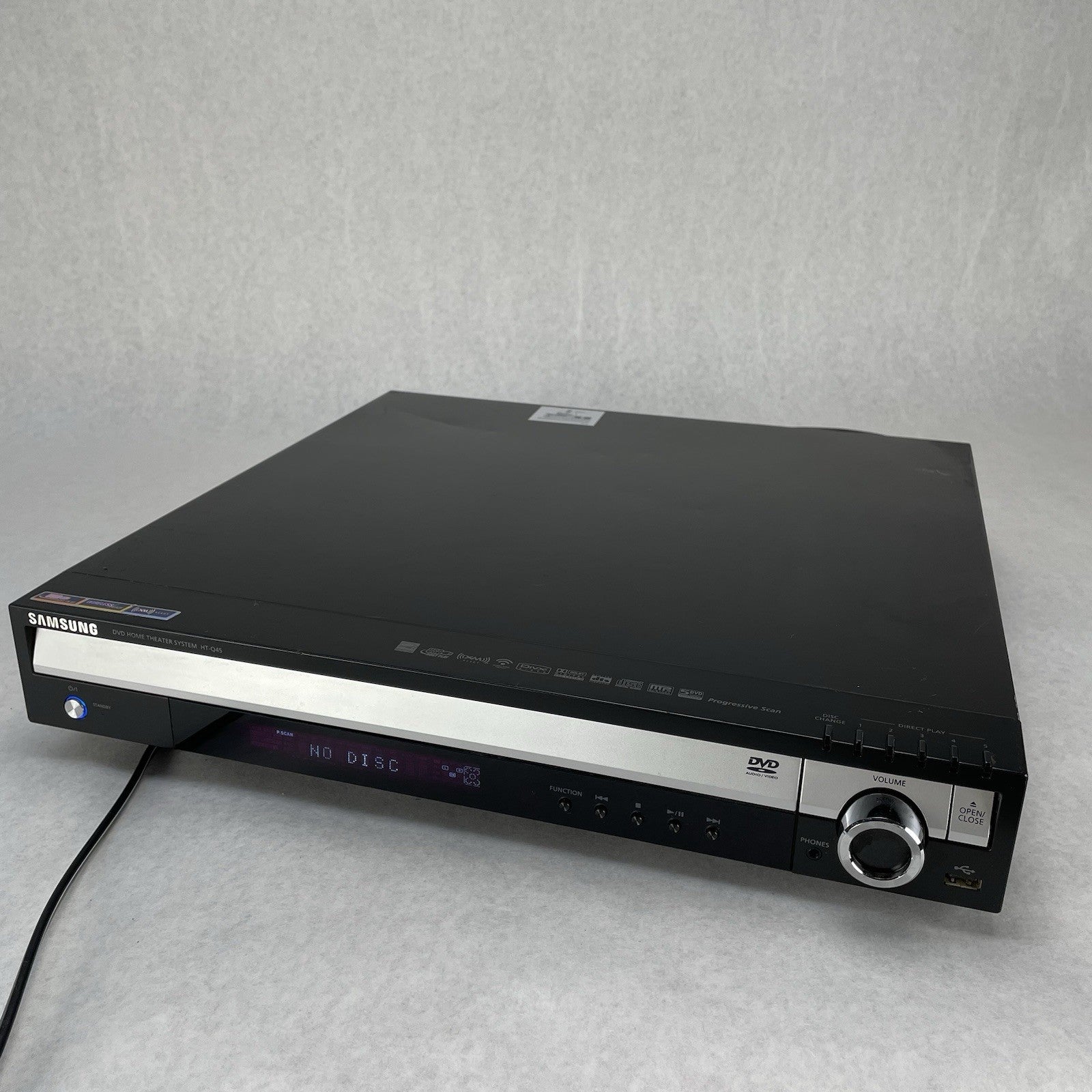 Samsung HT-Q45 5 Disk 5.1Ch DVD/CD Home Theater Receiver Power Tested