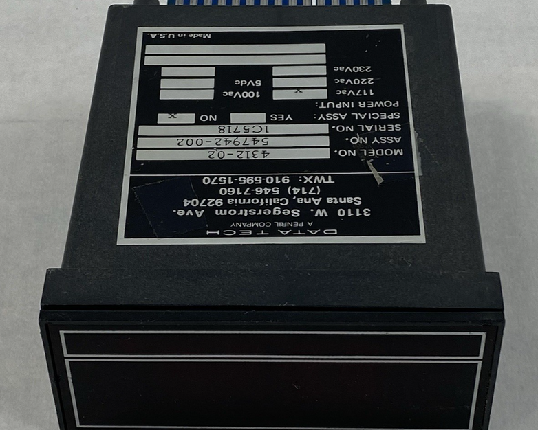 Data Tech 4312-02 Centigrade Temperature Meter