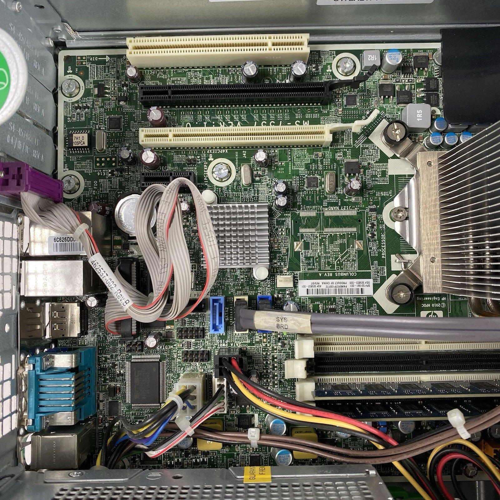 HP Compaq 8100 Elite SFF Intel Core i5-650 3.20GHz 4GB RAM No HDD No OS