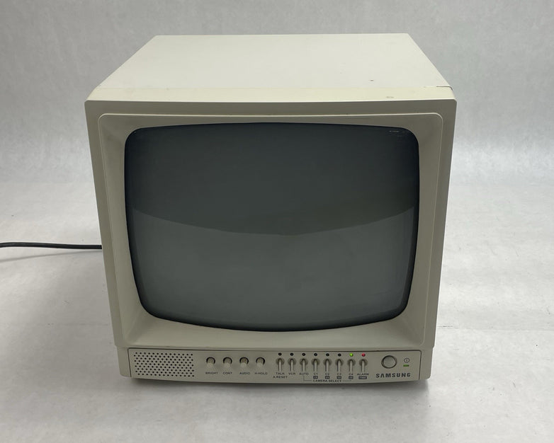 Samsung 12" CRT B/W Observation Security Monitor SSC-12M