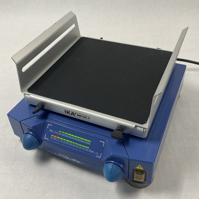 IKA KS 130 B S1 Low Profile Orbital Laboratory Shaker Power Tested No Power Cord