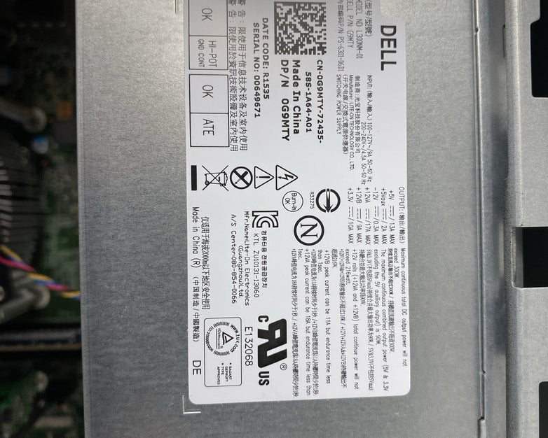 Dell Inspiron 3847 MT Intel Core i5-4460 3.20GHz 4GB RAM No HDD No OS