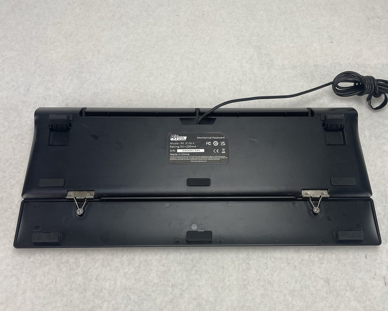 Royal Kludge RK S108-X RGB Wired Mechanical Gaming Typewriter Keyboard Tested
