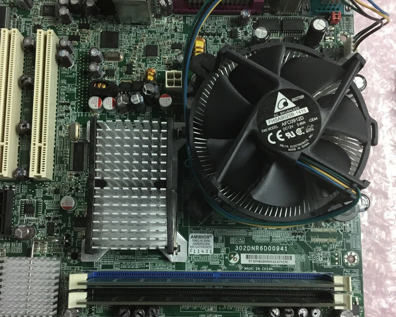 NCR 302DNR6D00941 Motherboard w/Intel E6400 2.13 GHz 4GB RAM - No HDD No OS