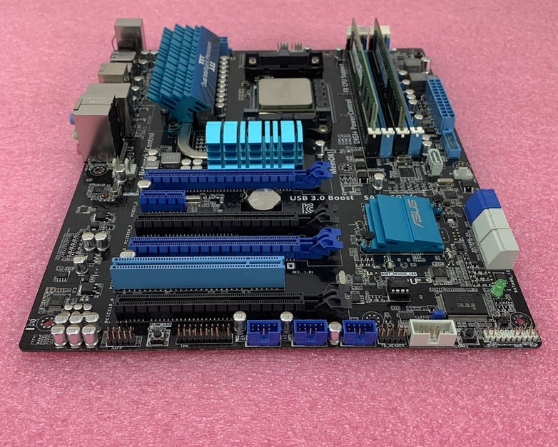Asus MSA99FX Pro R2.0 Motherboard AMD FX-8350 4GHz 8GB RAM 2 Sticks No Shield