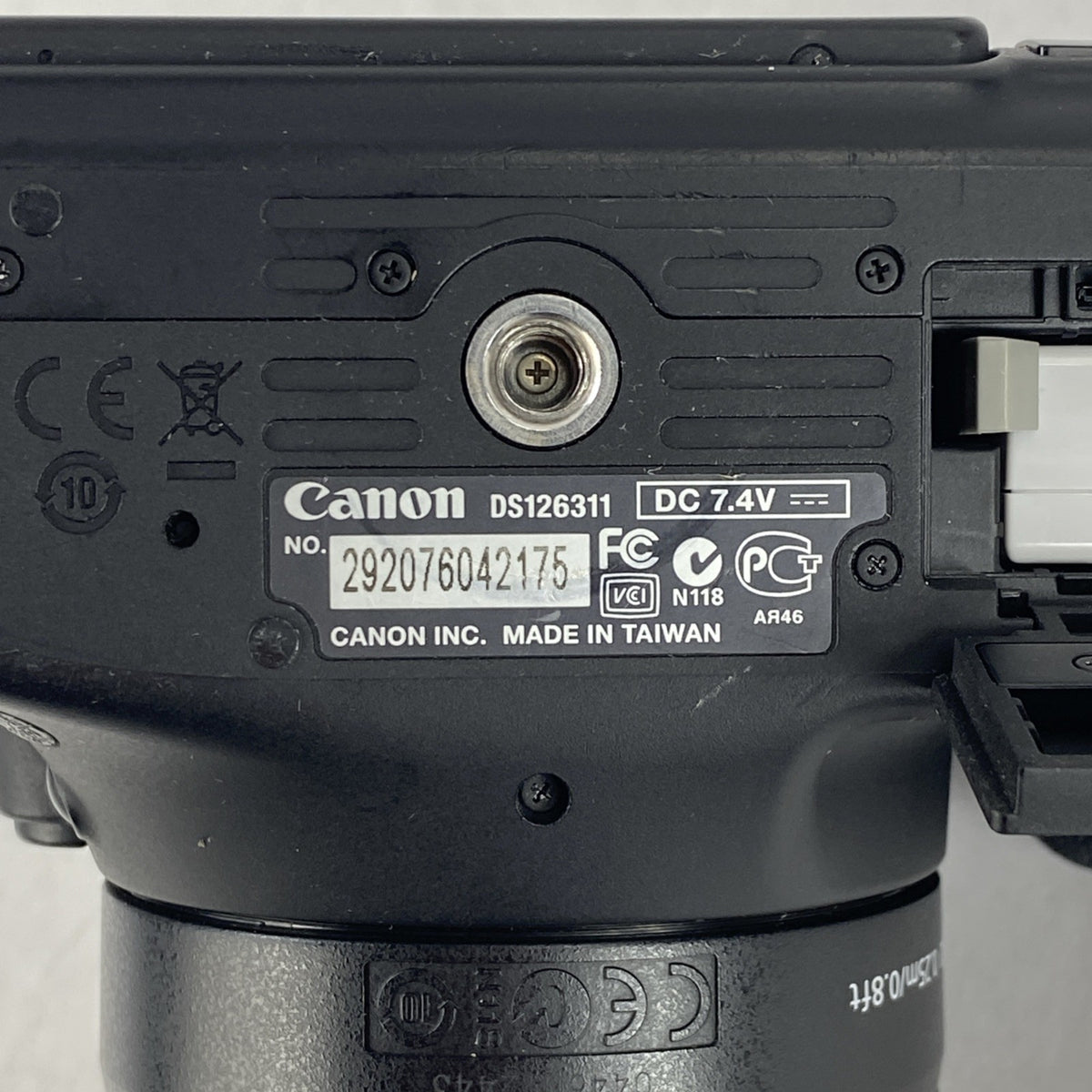 Canon DS126311 Camera EFS 18-55mm Macro 0.25m/0.8ft Zoom Lens w/Battery and Dock17