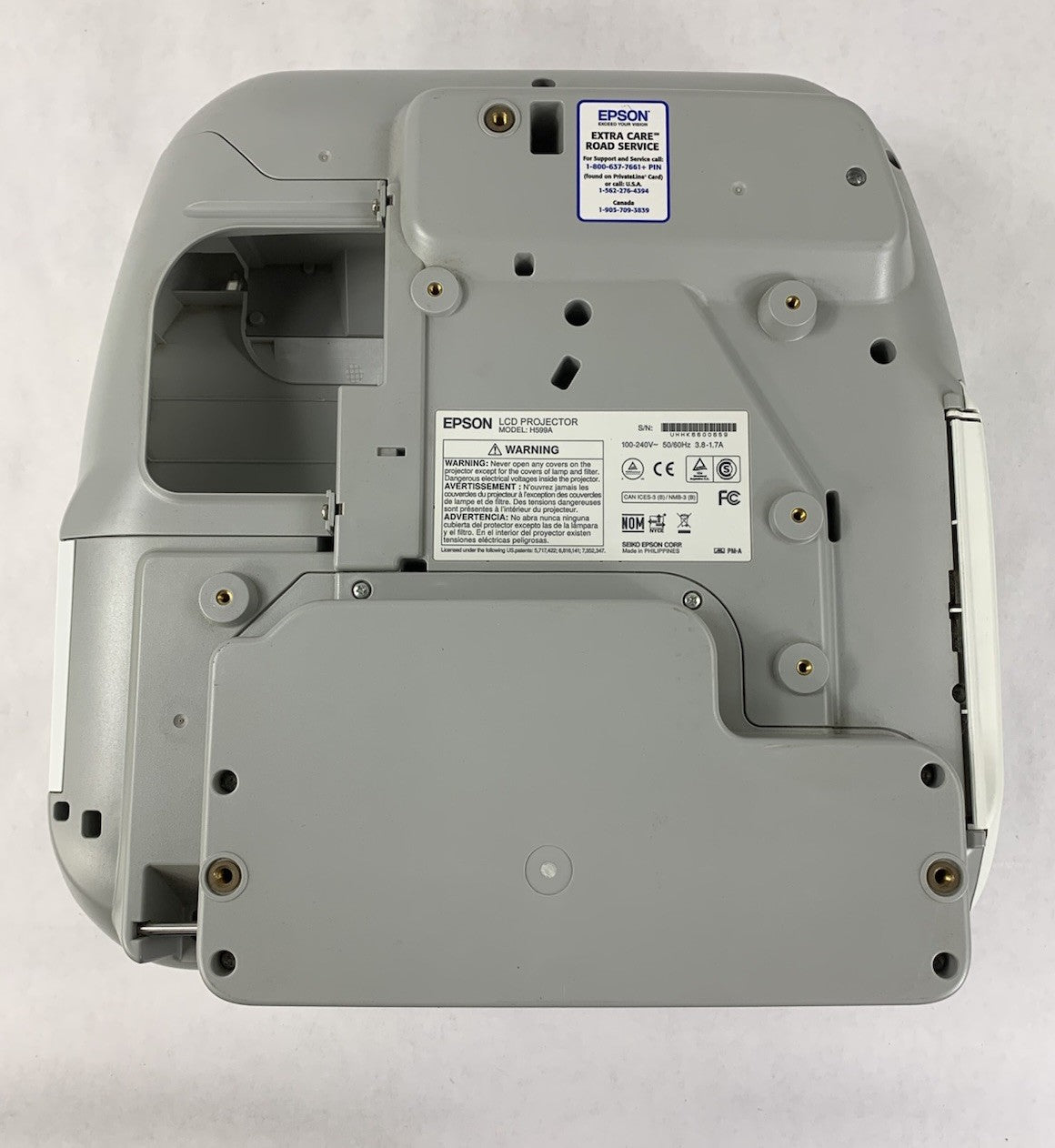 Epson BrightLink 595Wi H599A LCD Lamp Projector 2809 Lamp Hours - No Remote6