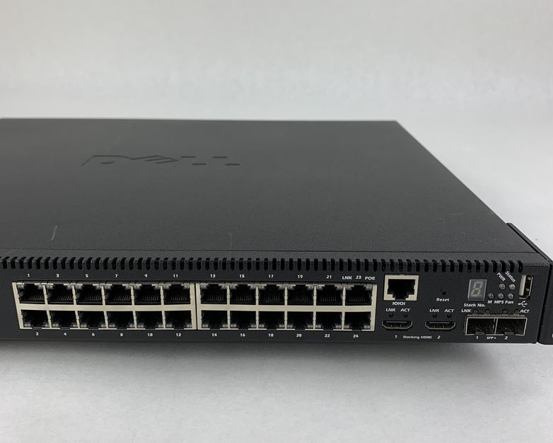 Dell Powerconnect 6224 24 Port Gigabit Ethernet Switch Tested Reset