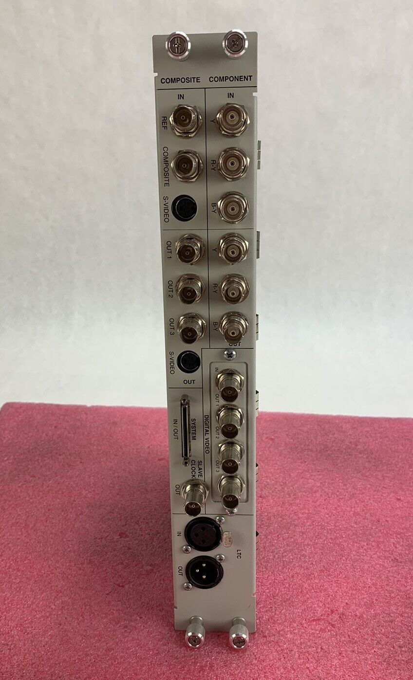 Avid 0890-00097-01 Sanmina System Analogue/Digital Video Card