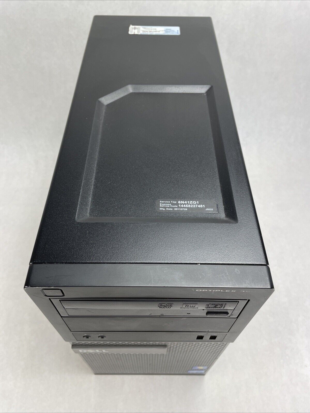 Dell Optiplex 390 MT Intel Core i3-2100 3.1GHz 4GB RAM No HDD No OS