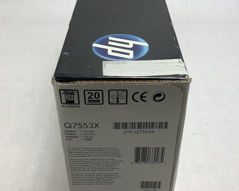 HP Laserjet 53x Q7553X Black High Volume Print Cartridge