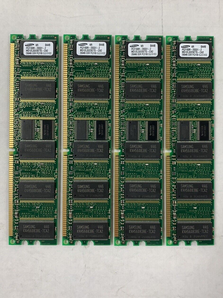 SUN 1Gb DDR Memory Kit (4x 256MB)