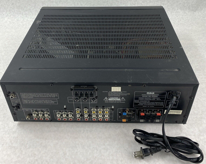 RCA RT2250 Home Theater 300W 5.1 Surround Sound Stereo Receiver