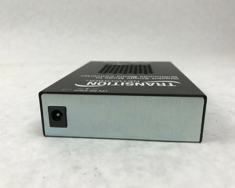 Transition Networks Stand-Alone Media Converter SFMFF w/ Power Supply 1315-220