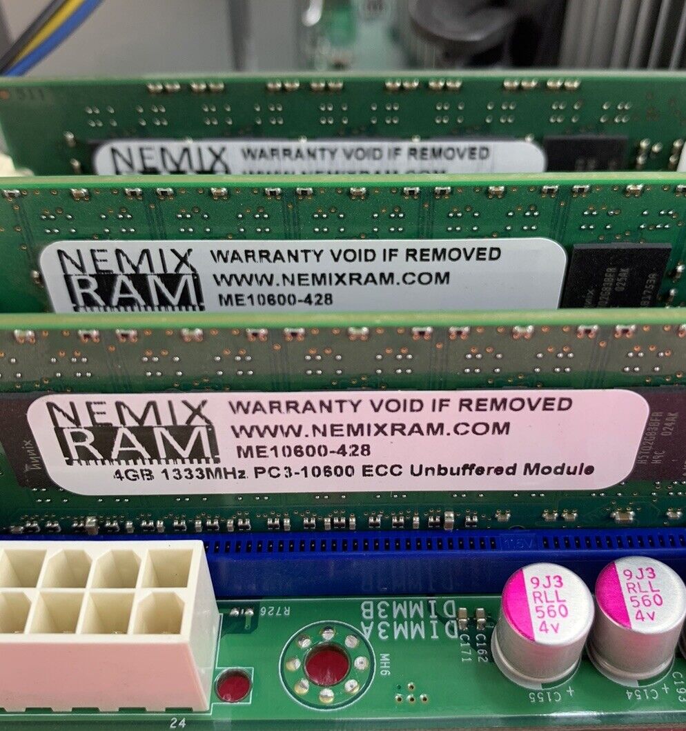 SuperMicro X8STE Motherboard Xeon W3520 2.67GHz 4GB RAM w/Shield