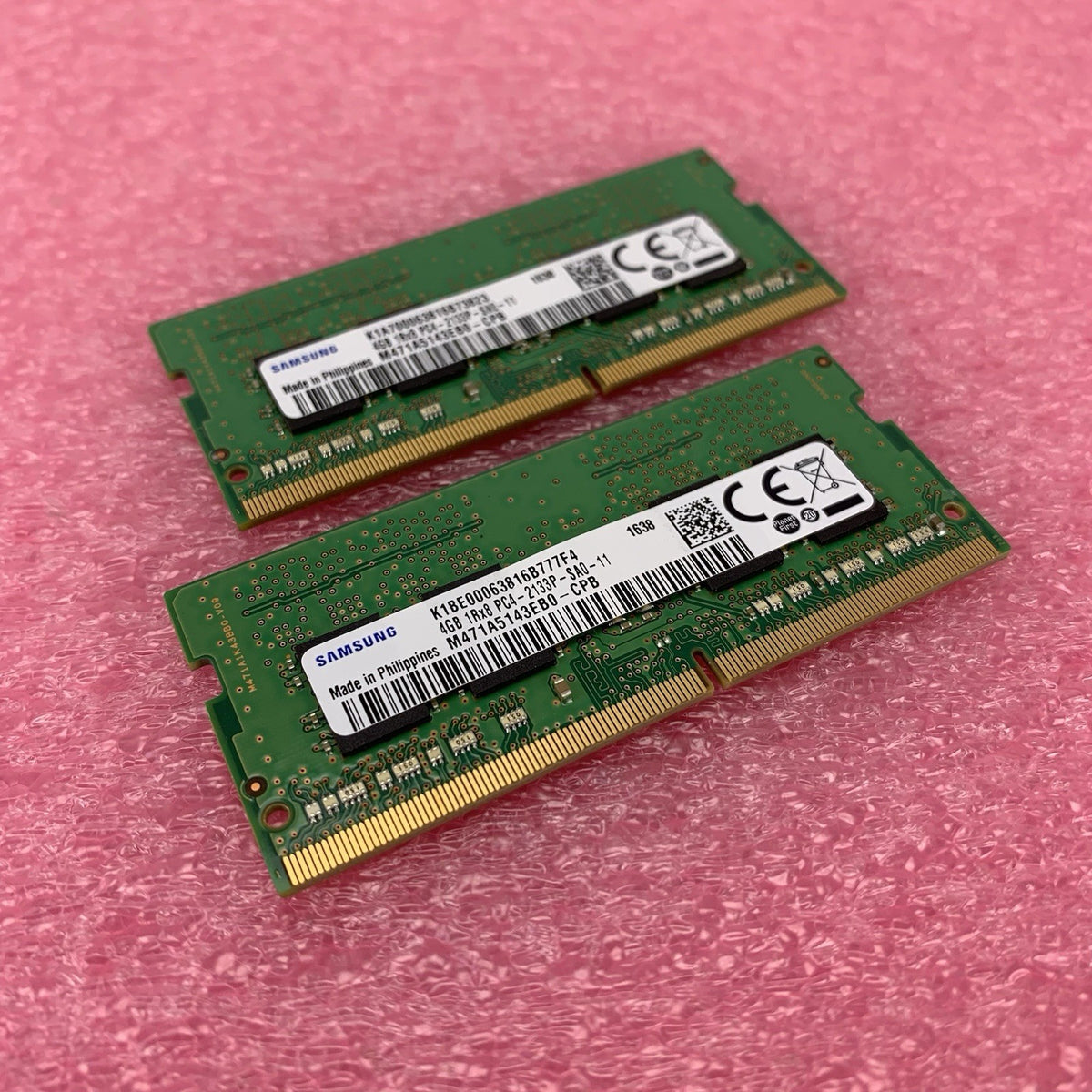 Samsung M471A5143EB0-CPB PC4-2133P-SA0-11 4GB 1Rx8 Desktop Memory RAM Lot of 20