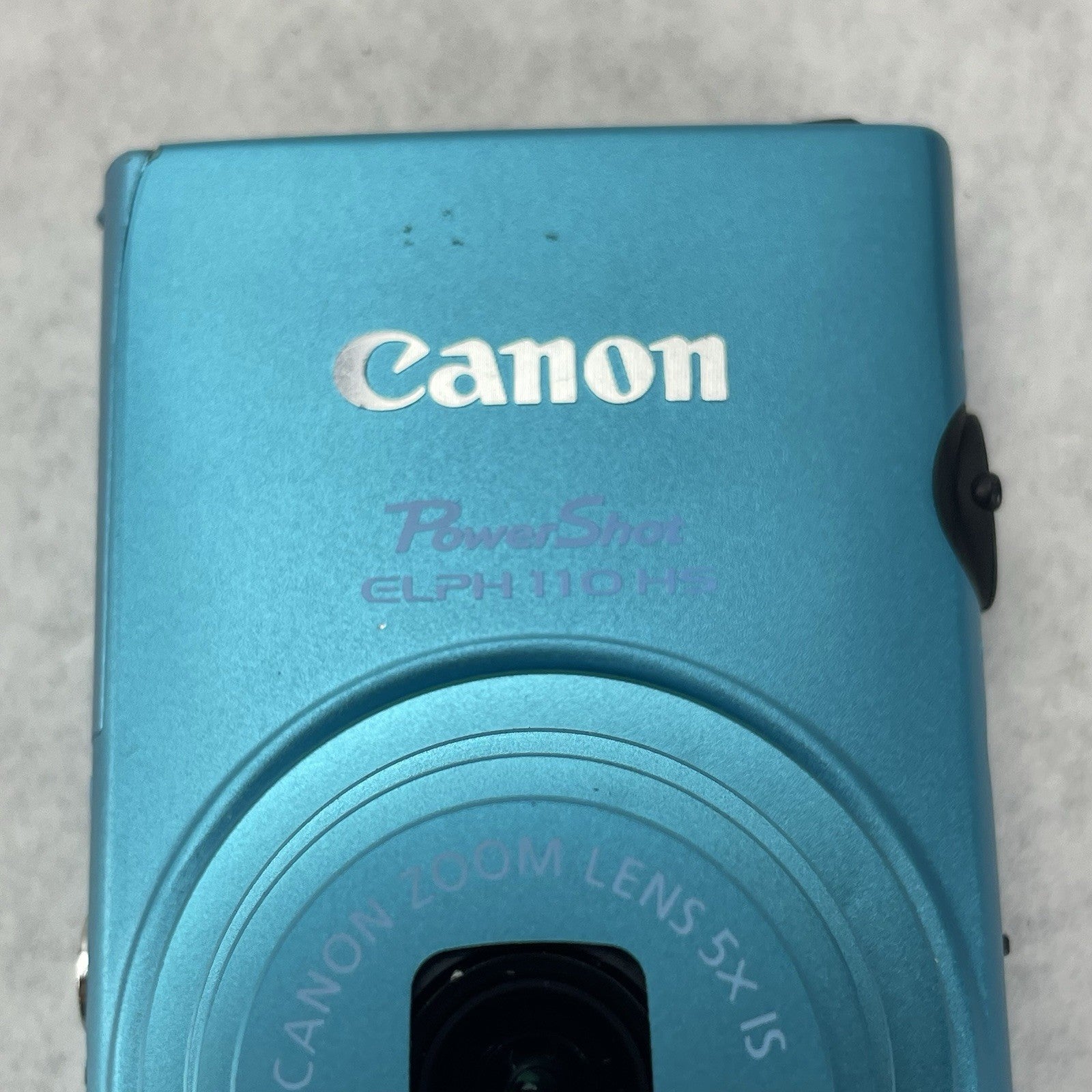 Canon PC1733 ELPH 110 HS 16.1MP Full HD Camera Blue No Memory Tested Reset3
