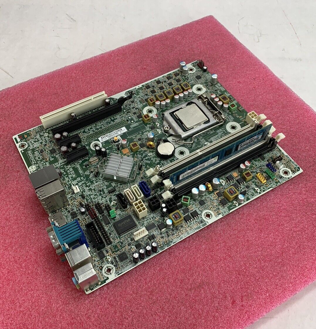 HP 615114-001 6200 Pro Motherboard Intel Pentium G620 2.6GHz 4GB RAM