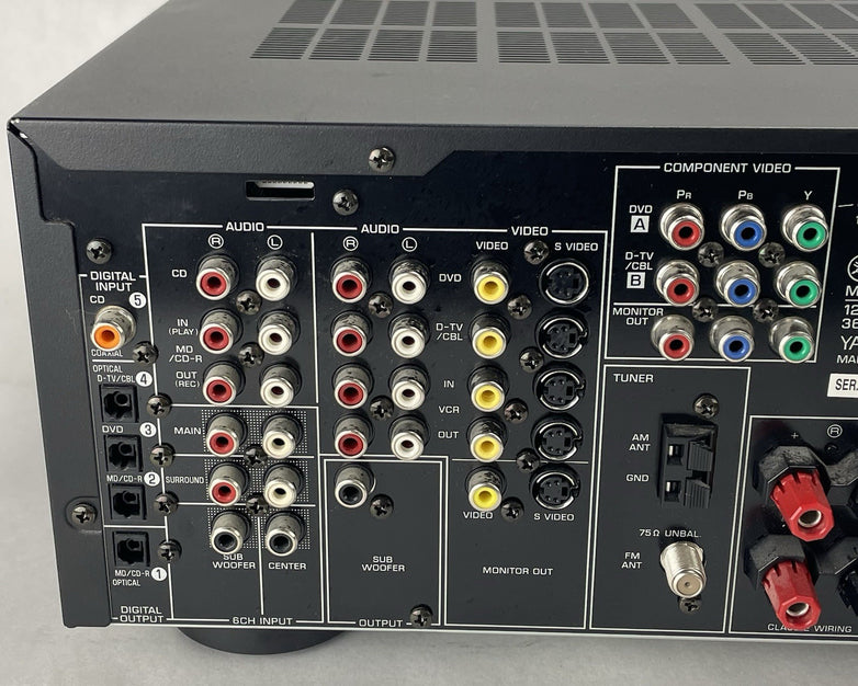 Yamaha HTR-5650 6.1 Channel  AV Receiver For Parts Or Repair