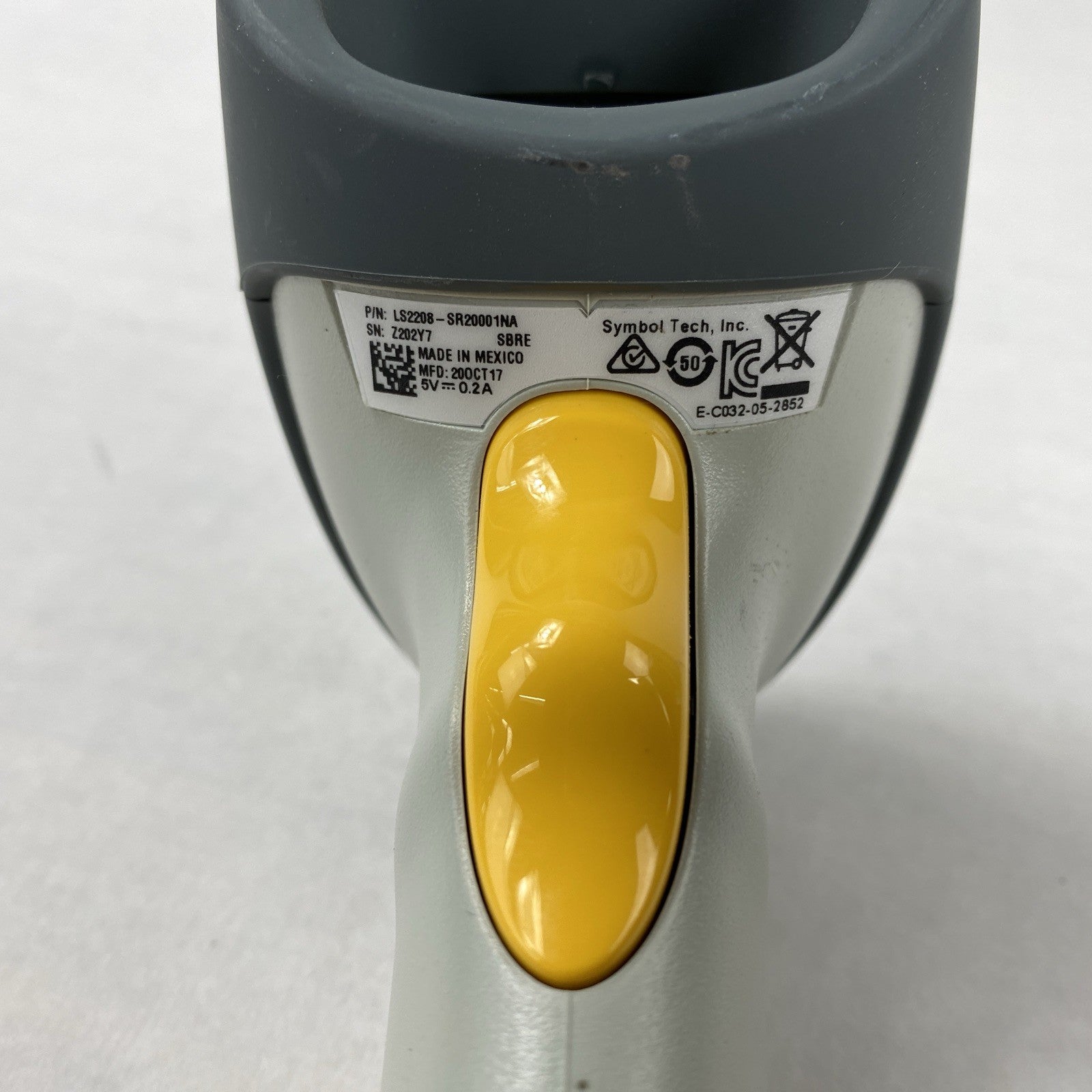 Symbol LS2208-SR20001NA Handheld Barcode Scanner (Lot of 2)