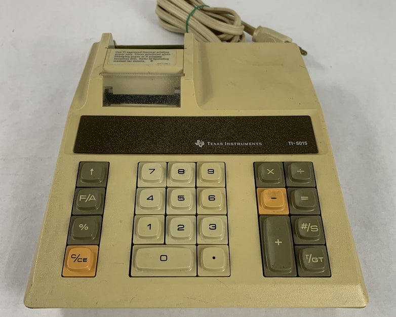 Texas Instruments TI-5015 Wired Printing Calculator