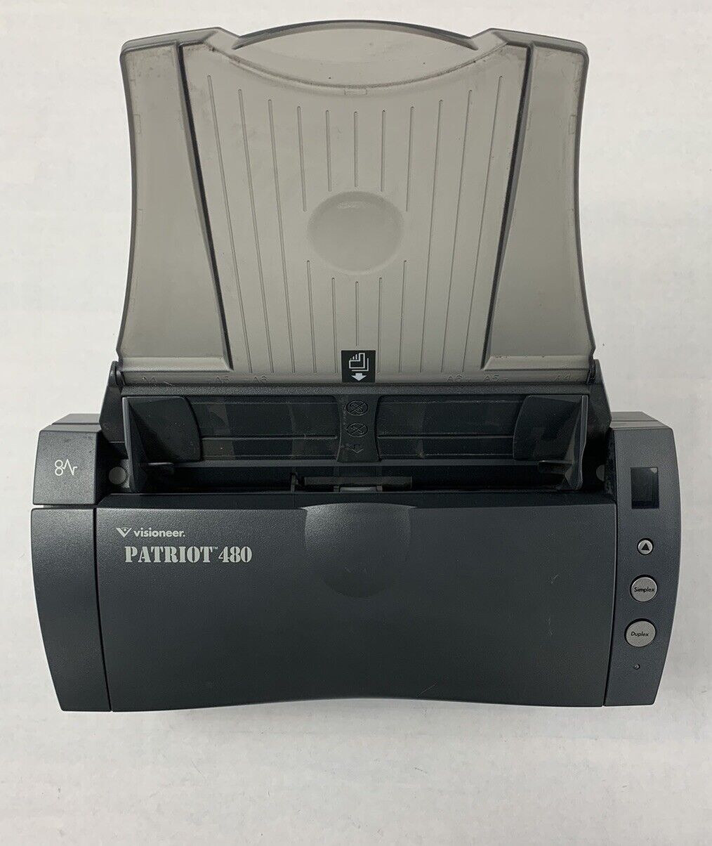Visioneer Patriot 480 Document Feed Scanner Duplex USB - Parts or Repair