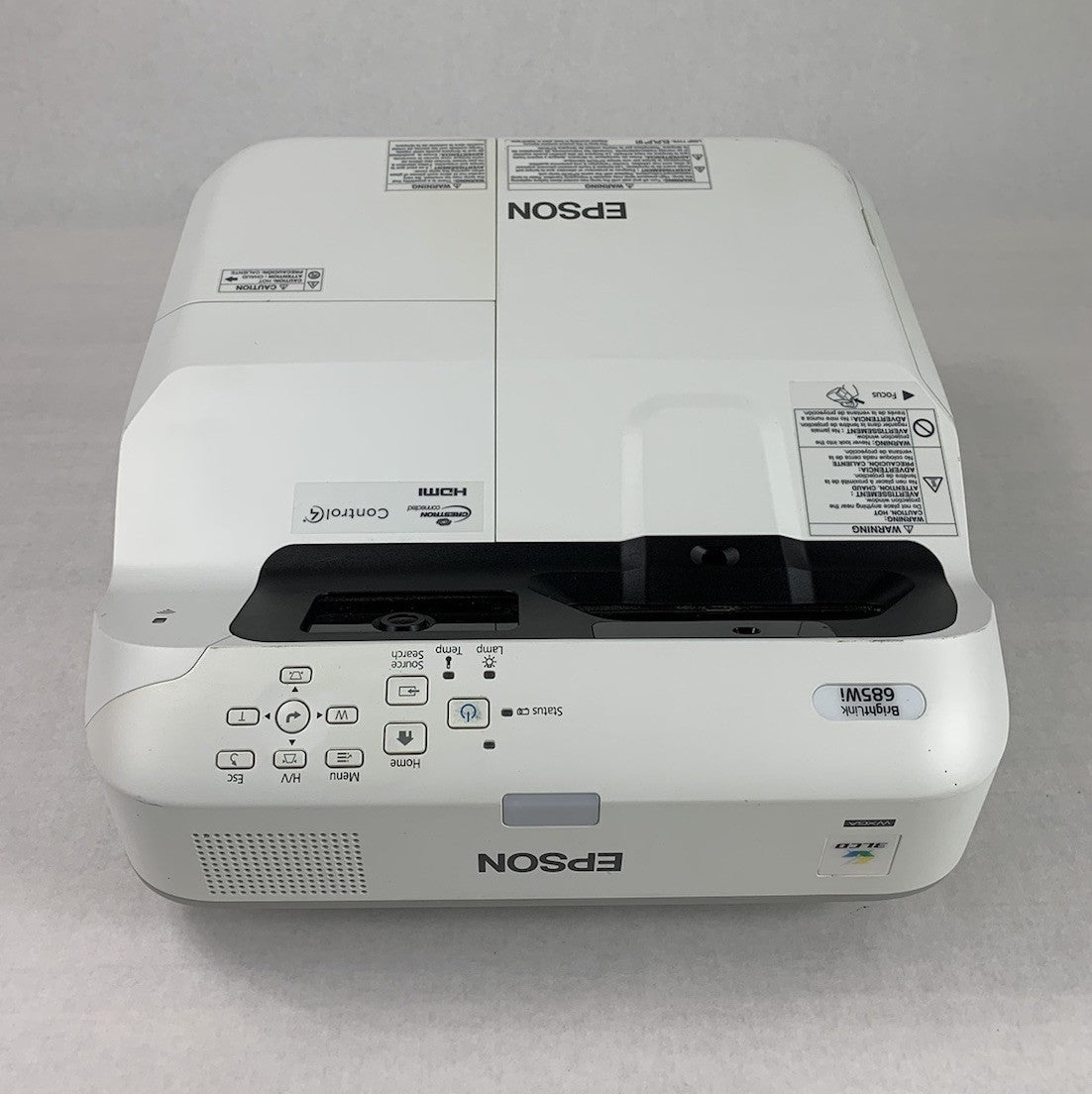 Epson H741A BrightLink 685Wi LCD Projector 4732 Lamp Hours
