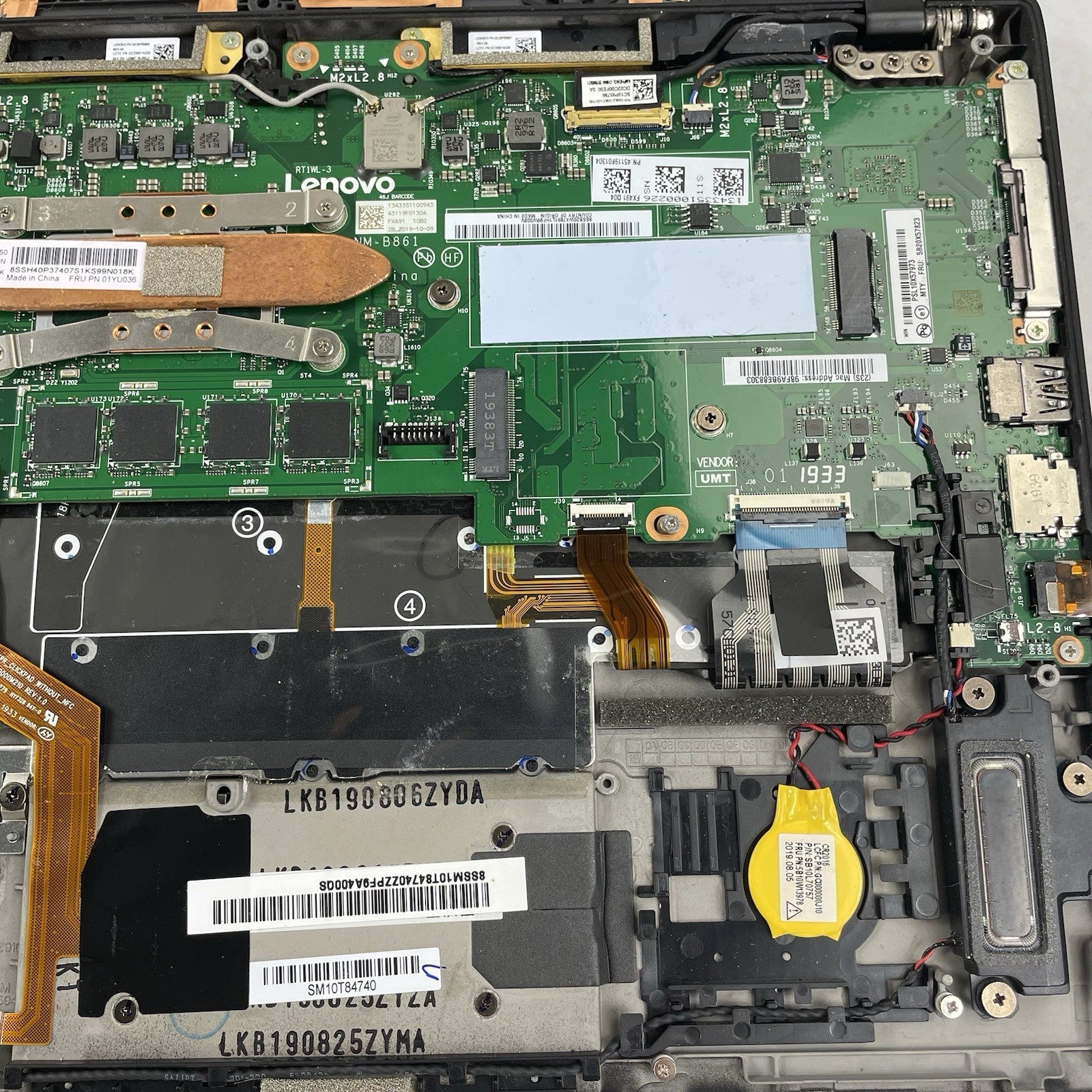 Lenovo ThinkPad X1 Carbon 7Gen i7-8565U 1.8GHz 16GB RAM No SSD/OS/AC/Batt - READ17