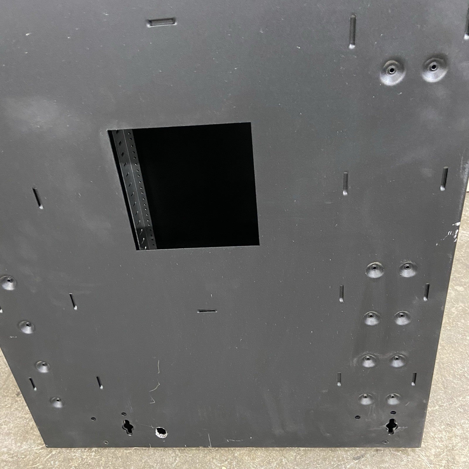 CPI Chatsworth 11840-736 Black Cube-it Wall Cabinet H36" X W24" X D24" With Keys