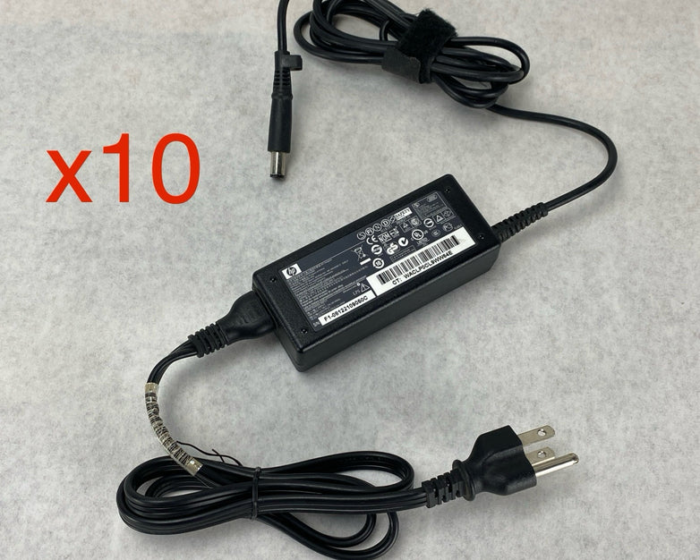 HP PPP009H 65W 18.5V 3.5A 7.4mm Barrel Laptop Charger AC Adapter (Lot of 10)