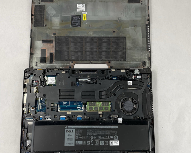 Dell Precision 3510 15.6" Core i7-6820HQ 2.7 GHz 8 GB RAM No SSD No OS No Batt