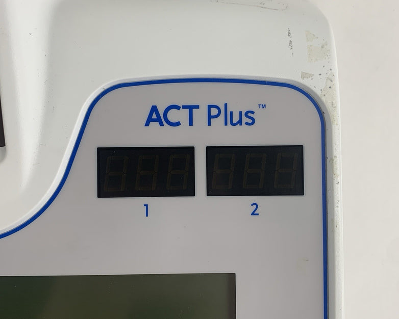 Medtronic ACT Plus ACT100 Automated Coagulation Timer Faceplate W/ Buttons