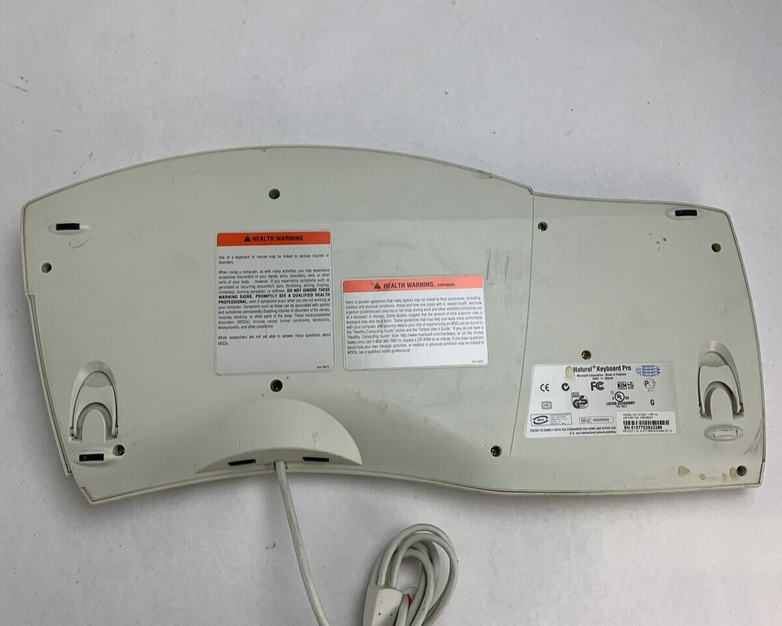 Microsoft RT9431 Natural Multimedia Keyboard Ergonomic Comfort PS/2 & USB Tested