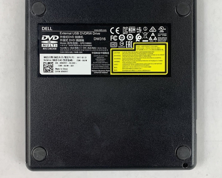 Dell GP61NB60 External USB DVDRW Drive (Lot of 2)