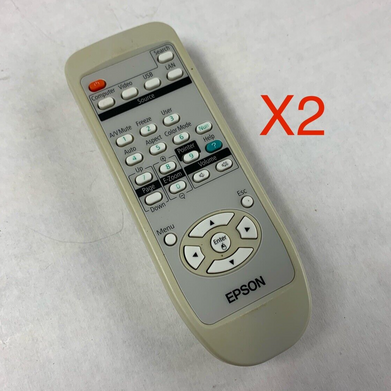 Lot of 2 Epson Remote Controller 150672700