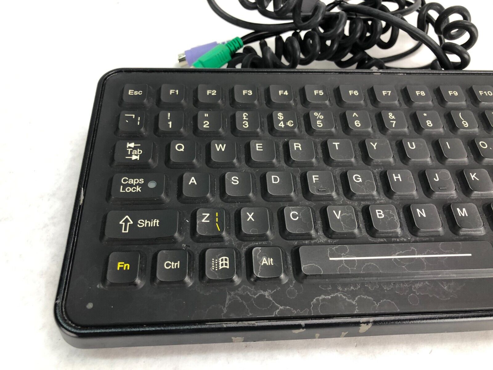 Texas Industrials Peripherals DT-5K-STD iKey Industrial Keyboard SK-102-M-PS2-UK