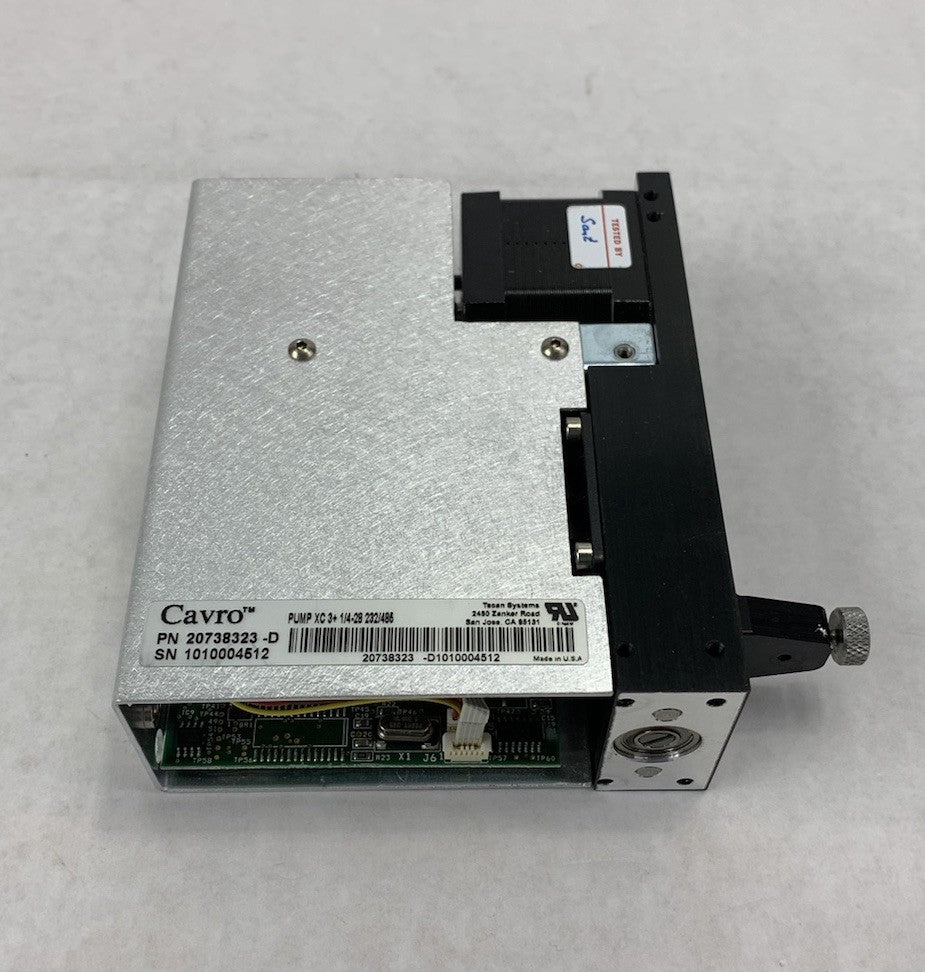 Tecan Cavro Pump X callibur 20738323 PUMP XC 3+ 1/4-28 232/485 Syringe Pump