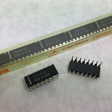 Genuine RCA CD4027BE  Integrated Circuit  16 Pin  Lot of 25
