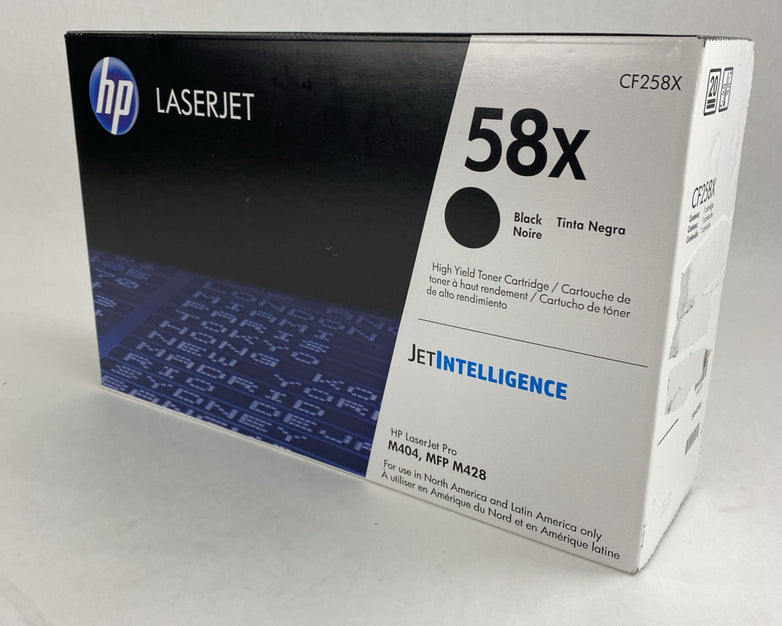 HP CF258X 58X Black High Yield Toner Cartridge For HP LaserJet