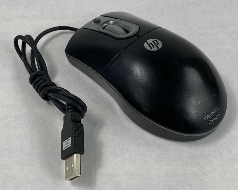 HP M12 USB PS2 Washable Mouse (Lot of 4)