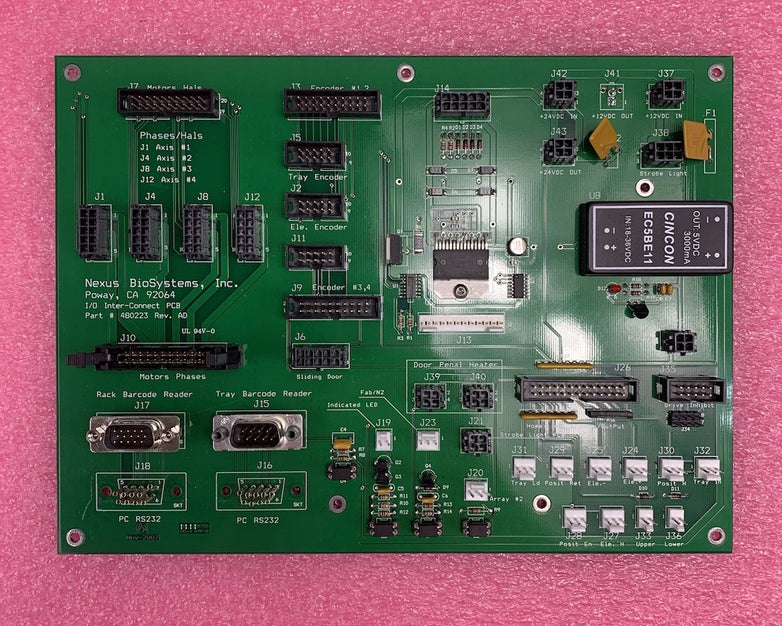 Nexus BioSystems 480223 PCB Rev. AD Circuit Board
