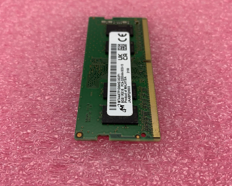 Micron MTA8ATF1G64HZ-2G3B1 PC4-2400T-SA1-11 8GB 1Rx8 Desktop Memory RAM