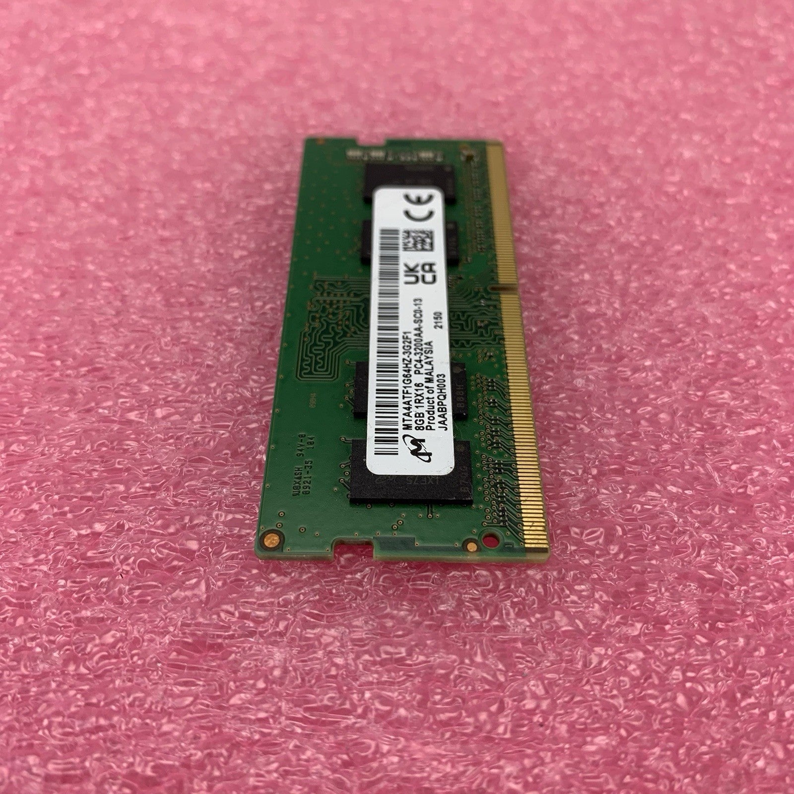 Micron MTA8ATF1G64HZ-2G3B1 PC4-2400T-SA1-11 8GB 1Rx8 Desktop Memory RAM4