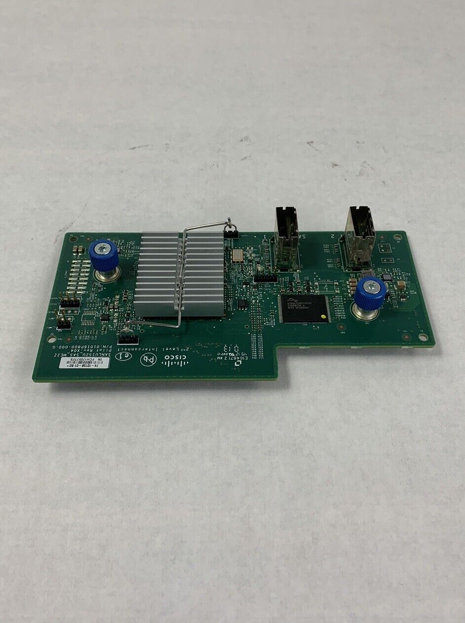 Cisco 74-10158-01 Dual Port SAS Raid Controller Mezzanine Card for C240 M3