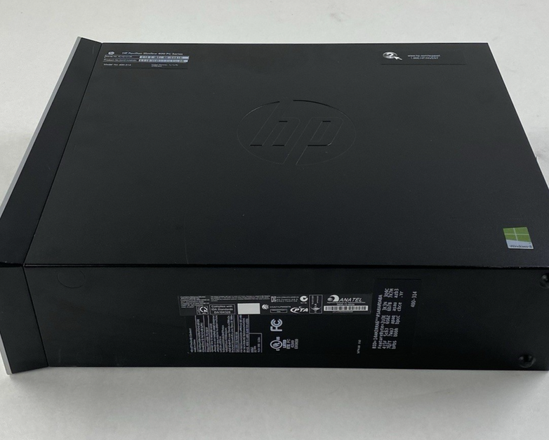 HP Pavilion Slimline 400-314 SFF AMD E1-2500 1.40GHz 8GB RAM No HDD No OS